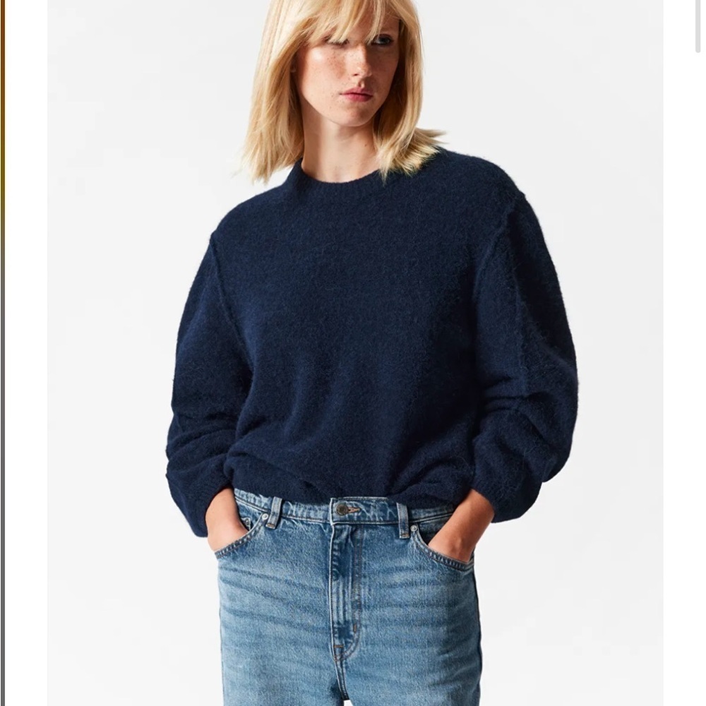 & Other Stories Alpaca-Blend Knit Sweater